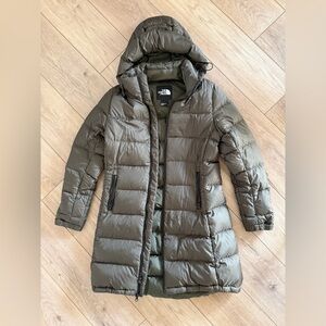 The North Face Women's Khaki Puffer Jacket
